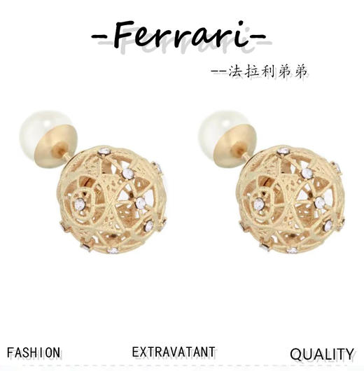 CD 新款 镂空耳钉耳环！ 商品图0