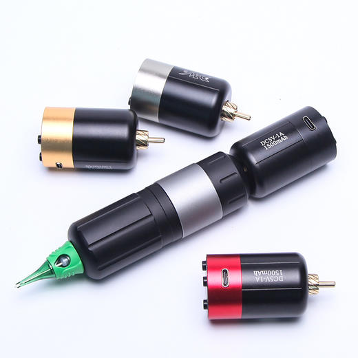 点刺调频无线纹身电源DW3迷你变压器马达笔刺青电池 惊蛰纹身器材 商品图5