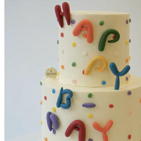 LITTLE WITCH造型蛋糕双层 适合10岁