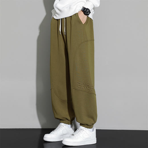 【DSL】大依优型大码男装束脚休闲运动裤加肥加大男裤潮流韩版卫裤 商品图2