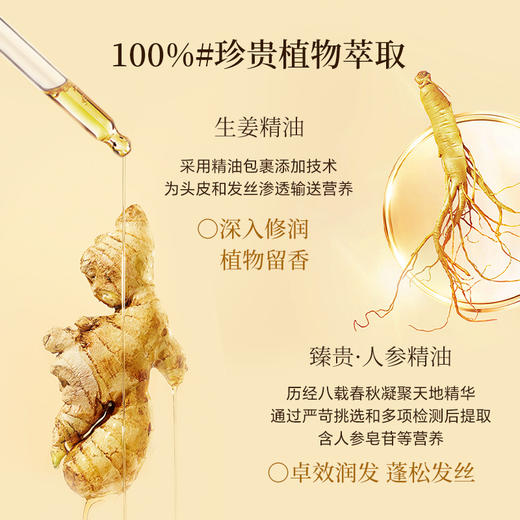 【双12大促】嘉媚乐参姜头皮奢护蓬盈精油60ml   润发护发   烫染顺滑 商品图3