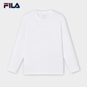 3件4折【自营】FILA/斐乐  男子针织长袖衫2024春新休闲基础长 F11M412209FWT