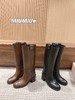 *# 缪家 新款粗高跟长靴 秋冬走秀新款直筒靴（HD） 商品缩略图1