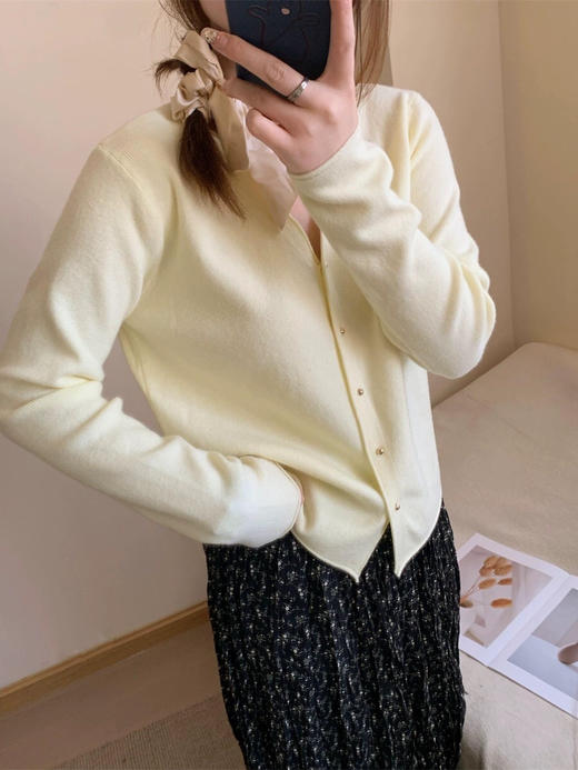 Im Presionismo纯色云感包芯纱针织衫系列 商品图2