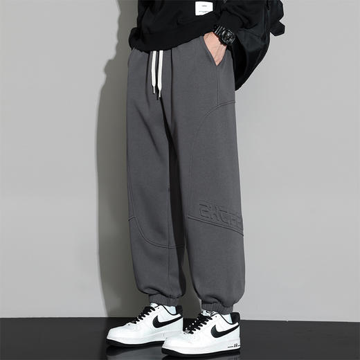 【DSL】大依优型大码男装束脚休闲运动裤加肥加大男裤潮流韩版卫裤 商品图3