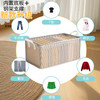 「拍1发3！大号收纳箱」衣服收纳箱居家日用衣柜放衣物裤子的分层整理盒透明折叠储物筐框 商品缩略图1