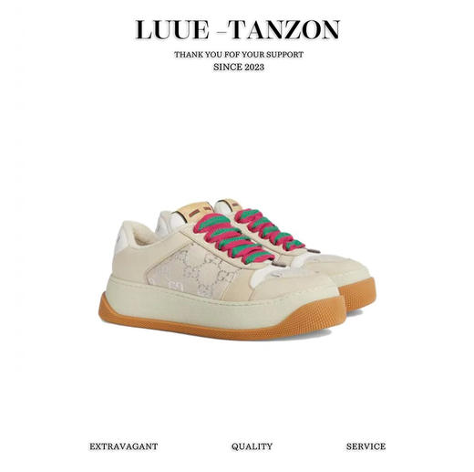 GG家 古驰 新款胖嘟嘟厚底脏脏鞋(HD) 商品图0