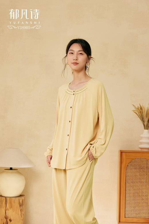 郁凡诗女款家居睡衣上下套Y38903 商品图3