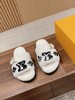 驴家 平底毛拖 logo字母和 Monogram 花卉 拖鞋 五色可选(HD) 商品缩略图5