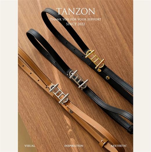 复古百搭可调节装饰SAVETTE 女腰带皮带！ 商品图0