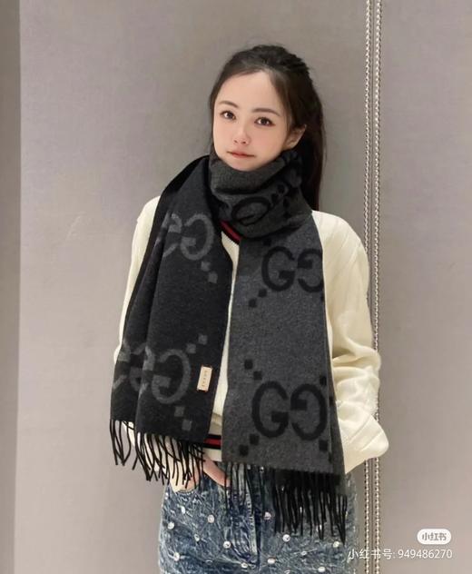 gucci经典大G围巾 商品图0