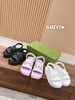 GG家 2023新款马衔扣松糕厚底凉鞋 商品缩略图0