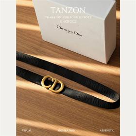 迪家~百搭气质女神百搭纺布皮带！