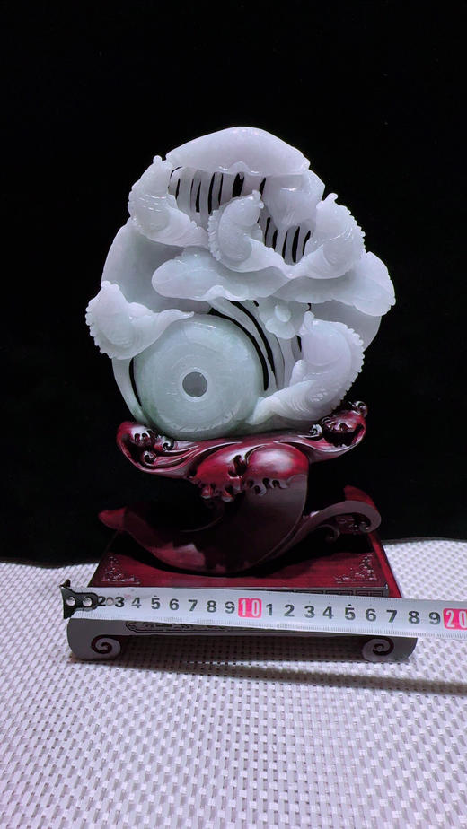 620305翡翠摆件【连年有余】 商品图2