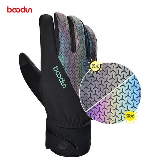 boodun冬季骑行保暖手套1386 商品图3