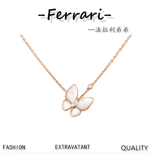 梵家蝴蝶项链 商品图0