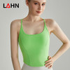 新款LAHN细肩带固定杯运动内衣一体防震高强度长款抑菌科技瑜伽背心 WM 000 商品缩略图1