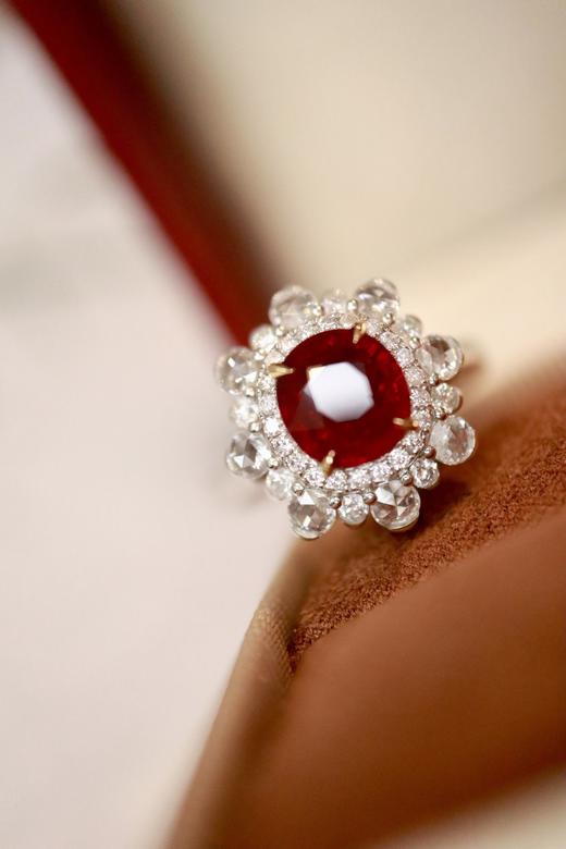 2.02ct 红宝石戒指吊坠 商品图1