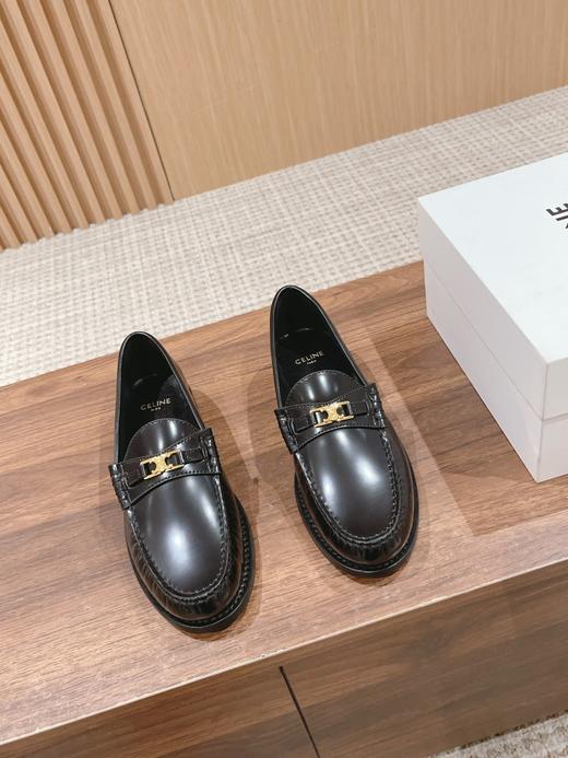 elin* 经典 凯旋门 复古乐福鞋（莞产）（DH） 商品图1