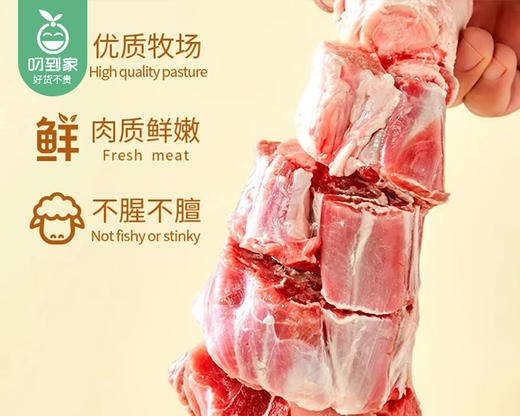 【预售-2月10日配送】小牛班布羔羊羊前腱（断骨连肉）/1份（1000g±100g）生产日期：24年12月 商品图1