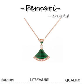 B家新款孔雀石项链