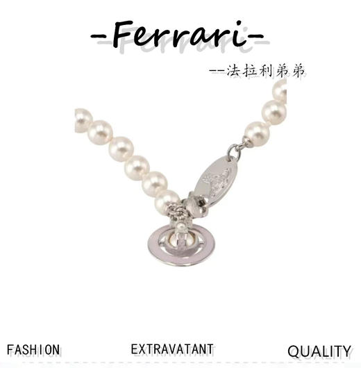 Vivienne Westwood薇薇安西太后土星项链，雅大方精工设计！ 商品图0