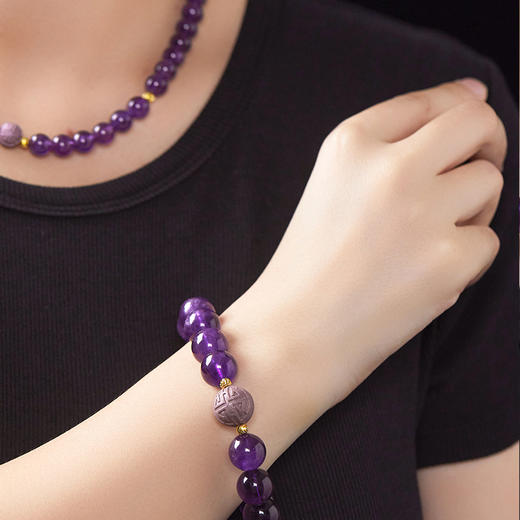 紫烟·帝元降真香珠风雅首饰，降真香气绕，芬芳馥郁，引瑞鹤啸九天【G】 商品图6