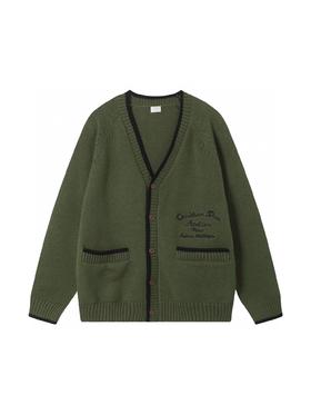 Dio*/迪家 23ss 山羊绒平纹针织面料针织开衫（Y*BG）