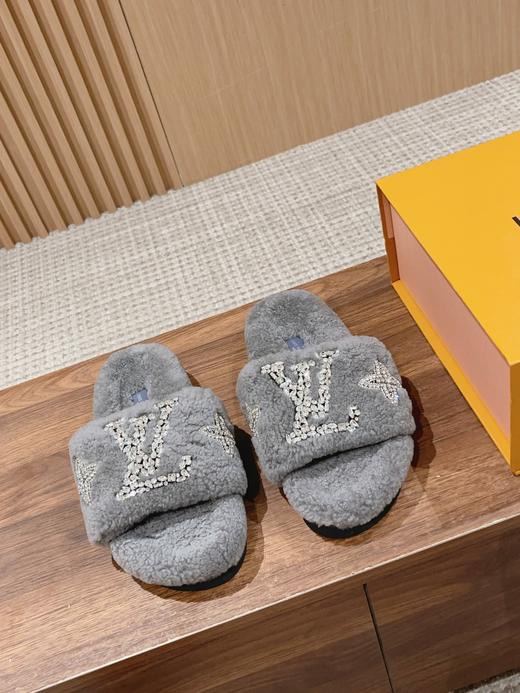 驴家   新泰迪渐变羊毛拖鞋?? 品质(HD) 商品图3