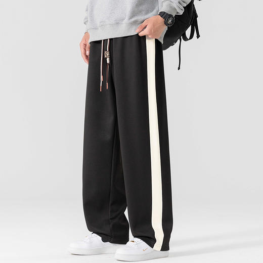 【新款DSL】大依优型大码男装直筒休闲运动裤加肥加大男裤潮流韩版卫裤 商品图6
