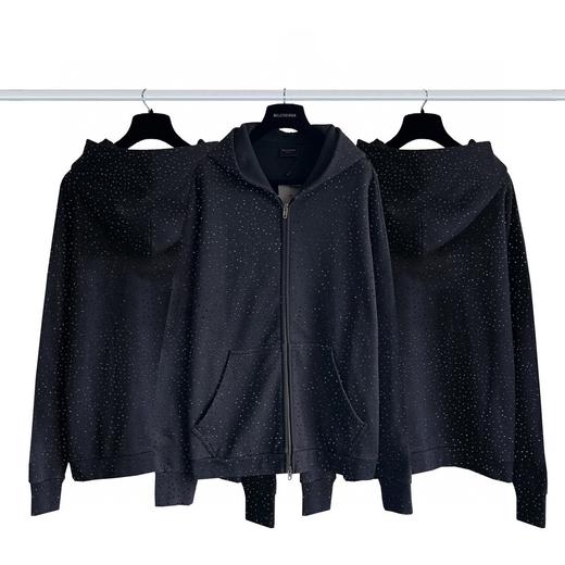 巴黎**家  Balenciaga 满钻连帽卫衣 23年新主麦上身（Y*BG） 商品图1