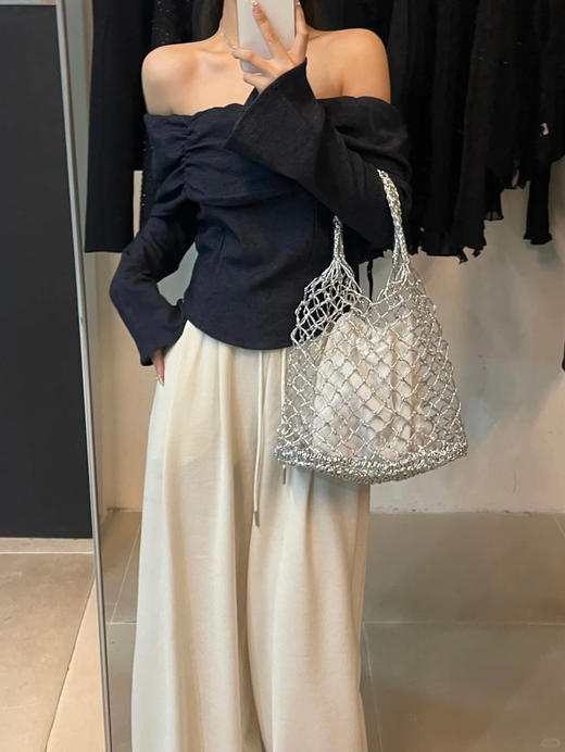 🥳早秋新品🔥慵懒百搭神裤！ 穿上秒变“腿精”💃🏻 【AILISCOCO早秋糯米阔腿裤】 一条只要💰59！闭眼入！巨划算！不买绝对会后悔 商品图3