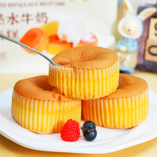 【面包计划小米糕】🥚鸡蛋含量≥58% 🥛纯牛奶含量≥10% ✅小米含量≥5% ✅每袋6包独立小包装 ✅巴氏鲜牛奶和面 商品图3