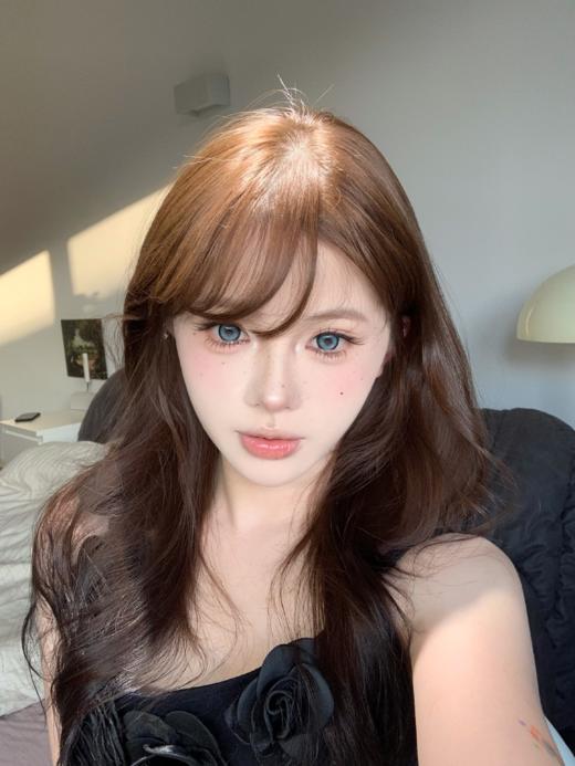 Kira Fairy半年抛 · 黑羚羊棕&黑羚羊灰｜ 14.5mm白狮参考着色大直径  韩产2片 商品图5