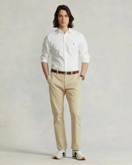 拉夫家万针彩色小马刺绣牛津纺衬衫 商品图1