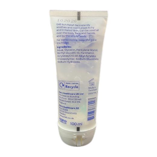 英国 E45 Itch relie修护凝胶保湿补水(干皮敏感肌专用)100ML 商品图1