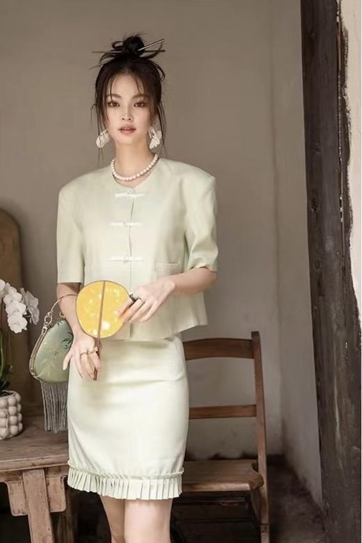 Le Malene 浅绿色中国结套装 16780 商品图0