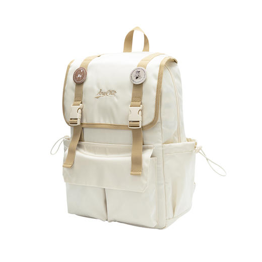 森马双肩包男新款大容量电脑包学生通勤书包复古学院情侣背包 商品图4