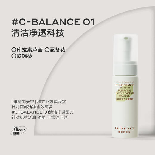 【限时三天】雏菊的天空~DAISY SKY雏菊的天空 植物韵律云洁面慕斯 商品图3