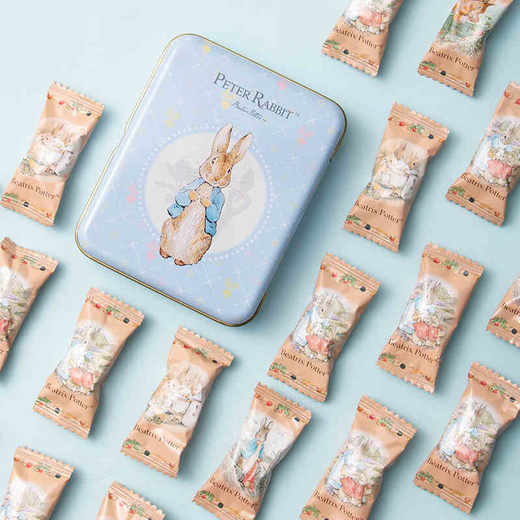  比得兔 草莓&树莓味奶糖糖果 50g 商品图3