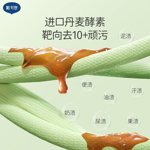 【洗衣液秒杀  不支持退换货】限购3袋 戴可思婴儿酵素除菌洗衣液500g | 柚子清香味、温和清洁、全家可用、酵素去污渍【HZ】 商品图1