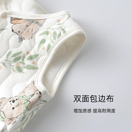 【婴儿三层夹棉保暖马甲】春秋冬外穿新生儿背心儿童马夹男女宝宝坎肩 商品图2