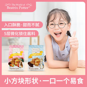  比得兔 榛子&可可酱夹心威化饼干 125g