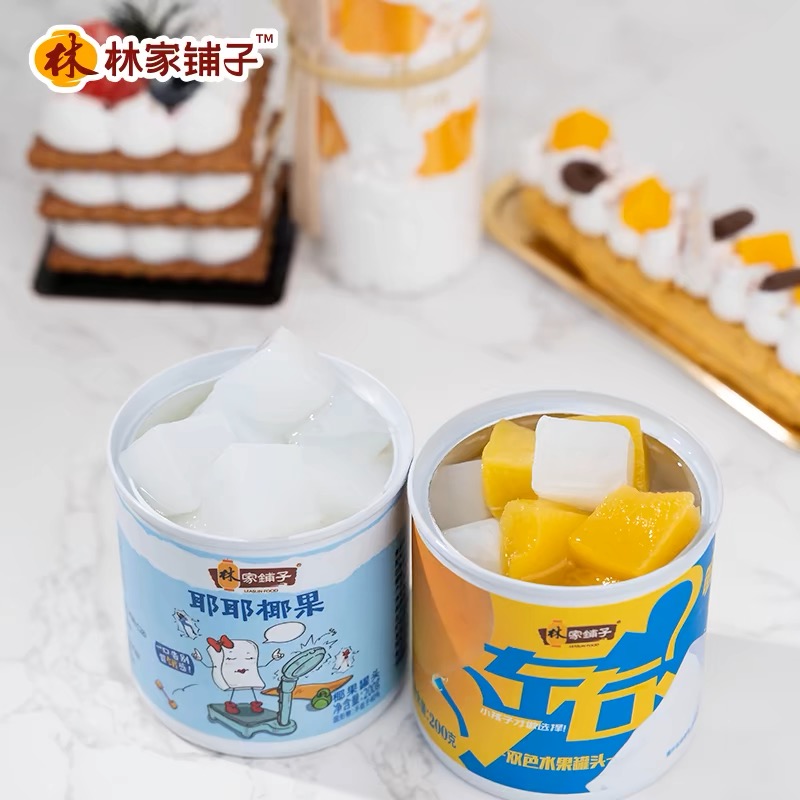 左右椰果组合200g*4罐