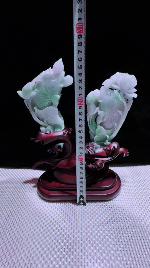 620329翡翠摆件【连年有余】 商品图2