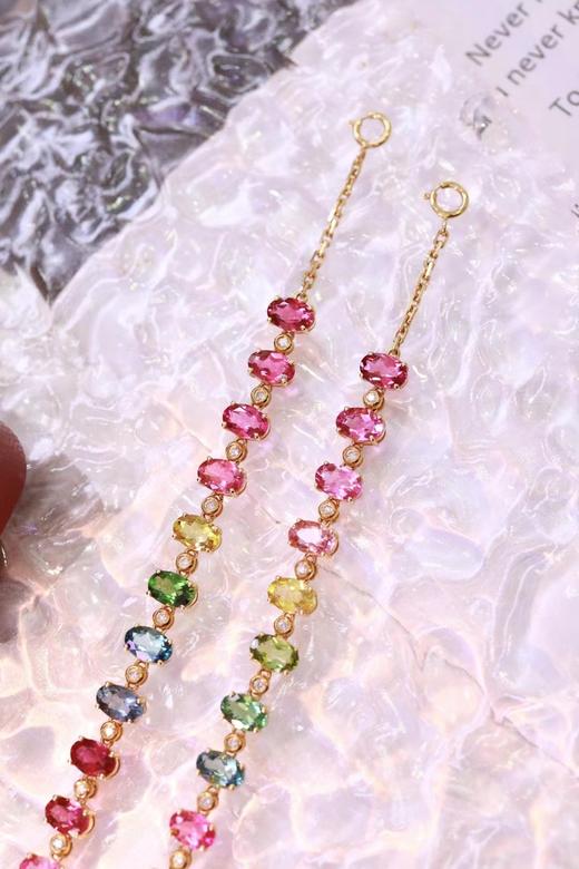 6.5ct 碧玺手链 商品图1