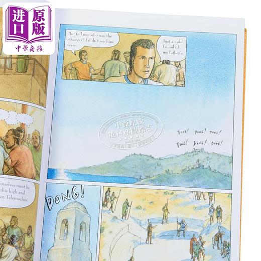 【中商原版】奥德赛 图画版 The Odyssey 英文原版 Gareth Hinds 荷马史诗 国际流行小说 奇幻小说 商品图2