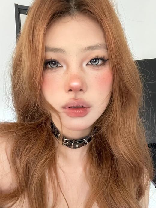 Jellydoll月抛·发光体黑 14.5mm白狮参考着色大直径  月抛 2片装 商品图4