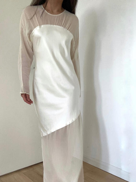 Viktoria Chan | SS21039 Milly silk patched dress [连衣裙] 商品图2