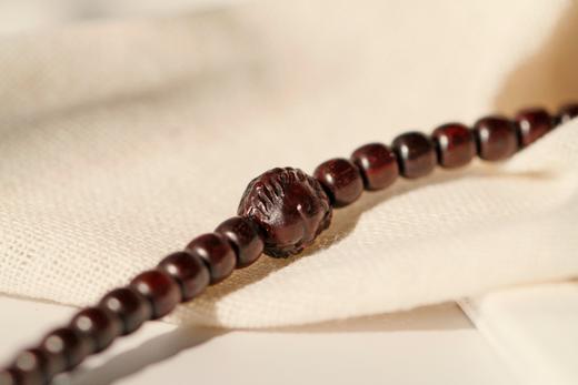 DQ0050°高品质印度小叶紫檀大漆手饰手串 商品图4